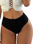High Waisted Tummy Control Thong Shapewear