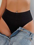 High Waisted Tummy Control Thong Shapewear