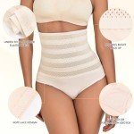 High Waisted Tummy Control Shapewear Briefs