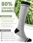 Bamboo Compression Socks for Women – 3 Pairs