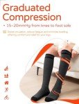 Merino Wool Compression Socks for Winter - 2 Pairs