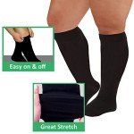 3 Pairs Plus Size Compression Socks for Women