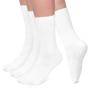 3 Pairs Non-Slip Pilates & Yoga Grip Socks
