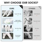 3 Pairs Non-Slip Pilates & Yoga Grip Socks