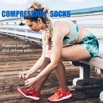 4 Pairs Knee High Compression Socks for Everyone