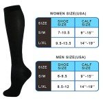 4 Pairs Knee High Compression Socks for Everyone