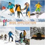 Women’s Ski Socks - 2 Pairs, Pink & Purple