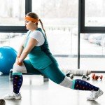 Plus Size Knee High Compression Socks for Women