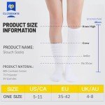 Soft Cotton Knee High Slouch Socks for Women