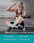 Aoliks 6 Pairs Compression Socks for Women & Men