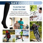 3 Pairs Knee High Compression Socks for Women