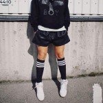 DRESHOW Women's Cotton Knee High Tube Socks - 3 Pairs