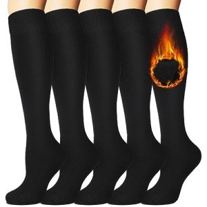 Cozy Knee High Wool Socks for Women