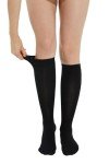 Women's Cotton Knee High Fashion Socks - 4 Pairs