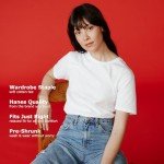 Hanes Women's Perfect-T Short-Sleeve T-Shirt, Women’s Crewneck T-Shirt, Women’s Short-Sleeve Cotton Tee, White, Medium