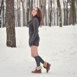 Warm Knee High Socks for Women - 5 Pairs