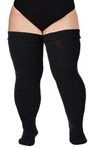 Plus Size Thigh High Socks for Curvy Comfort