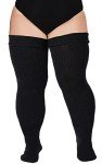 Plus Size Thigh High Socks for Curvy Comfort