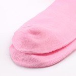 DRESHOW Extra Long Pink Striped Thigh High Socks