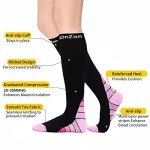 Women's Compression Socks - 3 Pairs, Knee High
