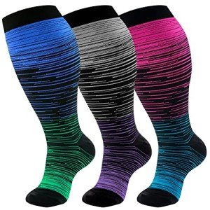 Plus Size Compression Socks for Women & Men