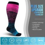 Plus Size Compression Socks for Women & Men