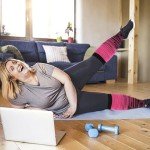 Plus Size Compression Socks for Wide Calves - Blue