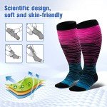 Plus Size Compression Socks for Women & Men