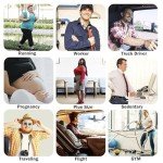 Plus Size Compression Socks for Wide Calves - Blue