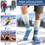 Cozy Merino Wool Ski Socks for Winter Fun