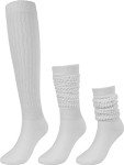 Women's Long Slouchy Knee High Socks - 3 Pack