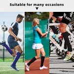 Knee High Compression Soccer Socks for Men & Women