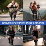 Plus Size Toeless Compression Socks for Women