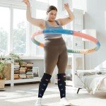 3 Pairs Plus Size Compression Socks for Women