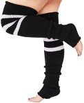 Plus Size Over Knee Knit Leg Warmers for Women
