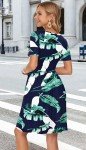 AUSELILY Women's Casual Swing Dress with Pockets