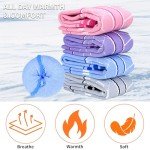 KOOOGEAR Knee High Thermal Ski Socks for Women