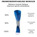 Knee High Compression Socks for Swelling, 2 Pairs