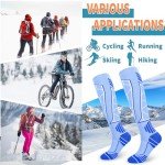 KOOOGEAR Knee High Thermal Ski Socks for Women