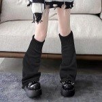 Cozy Knit Knee High Leg Warmers for Women
