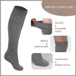 Cozy Knee High Slouch Socks - 3 Pack
