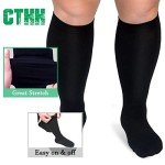 3 Pack Plus Size Compression Socks for Comfort