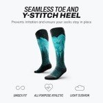 Outway Take a Hike Colorful Compression Knee High Socks