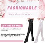 Bow Detail Thigh High Opaque Socks for Women