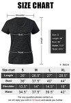 Cosy Pyro 3 Pack Women's Short Sleeve Dry Fit T-Shirts Moisture Wicking Athletic V-Neck Gym Tee Exercise Yoga Tops Black1/Gray/Wine XL