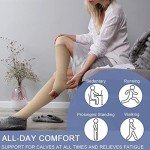 Open Toe Knee High Compression Socks for Women