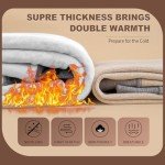 High Waisted Fleece Lined Winter Leggings for Women