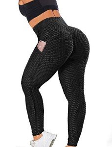 Danysu Women's Butt Lifting Leggings with Pockets