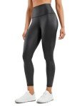 High-Waisted Faux Leather Leggings for Women