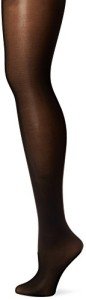 L'eggs Women's Black Seasonless Leggings, Medium